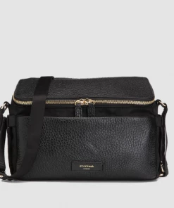 Storksak NEW IN ALYSSA STROLLER BAG BLACK & GOLD