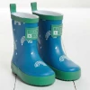 Grass & Air Little Kids Colour Revealing Rainbow Royal Blue Wellies