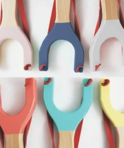 Me & Mine Wooden Catapult - Available In Various Colours PLAY