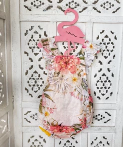 Gaia & Nina Ravello Romper In Floral