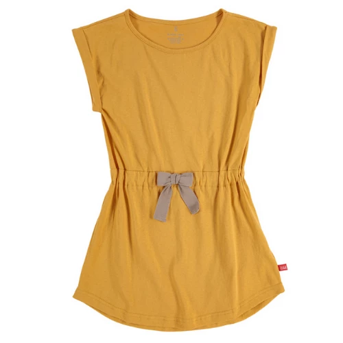 Condor Sundress With Herringbone Bow - Mustard SUMMER TIME