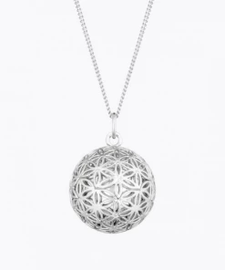 Ilado Necklace - Flower Of Life Pregnancy Ball