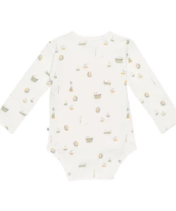Little Dutch Bodysuit Long Sleeves Sailors Bay White