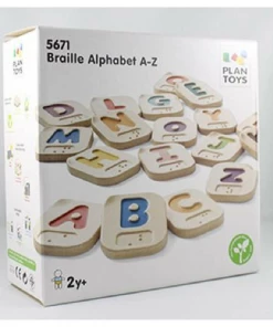 Plan Toys Braille Alphabet - PT 5671 PLAY