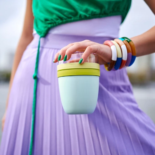 Mepal Limited Edition Lunch Pot Ellipse Mini - Lemon Vibe