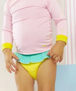 Ki Et La Swimming Anti-UV Pants - Yellow