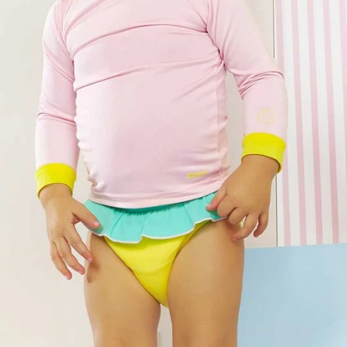 Ki Et La Swimming Anti-UV Pants - Yellow