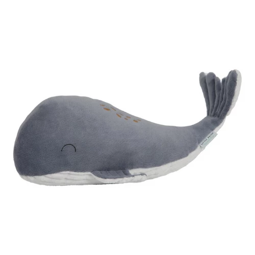 Little Dutch PLAY Large Cuddly Toy Whale - Ocean Blue