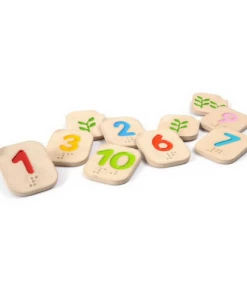 Plan Toys Braille Numbers 1-10 - PT 5654