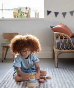 Little Dutch Stacking Rings Pure & Nature - LD PLAY