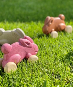 Plan Toys PLAY Pull-along Bunny - Pink