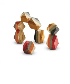 Plan Toys PLAY Geo Stacking Rock - PT 5511