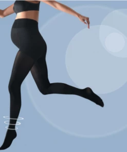 Cache Coeur Maternity Tights - Activsoft - Black MATERNITY & PARENTS
