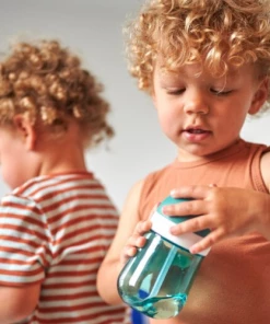 EAT Straw Cup Mepal Mio 300 Ml - Deep Turquoise