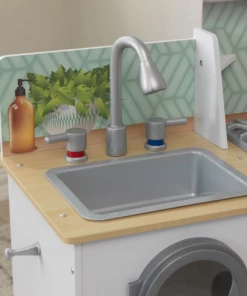 KidKraft PLAY Whisk & Wash Kitchen & Laundry
