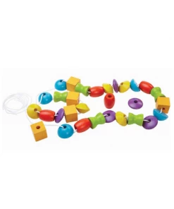 Plan Toys Geo Lacing Beads - PT 5353 PLAY