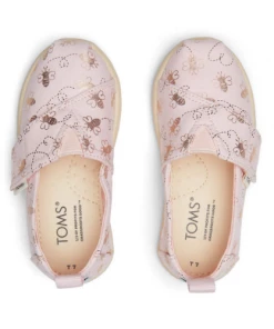 Toms Tiny Alpargata Bee Mine Pink NEW IN