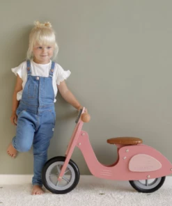 Little Dutch Scooter Hout Pink PLAY