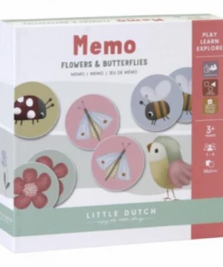 Little Dutch Memo Flowers & Butterflies PLAY