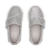 Toms Tiny Alpargata Glitter Silver NEW IN