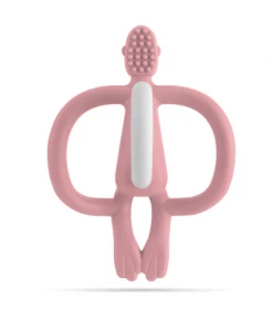 Matchstick Monkey Original Monkey - Dusty Pink Teething Toys