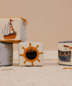 Little Dutch Set Of Soft Cubes Sailors Bay PLAY