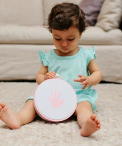 Pearhead NEW IN Babyprints Tins Pink