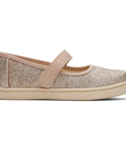 Toms NEW IN Tiny Mary Jane Champagne