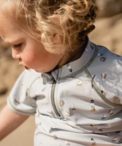 Little Dutch Swim T-shirt Sailors Bay Olive NEW IN