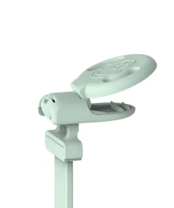 Doudou Et Compagnie MINT GREEN & DUSTY PINK DOUBLE SOOTHER CLIPS