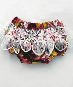 Gaia & Nina Boho Bloomers In Tropical Floral