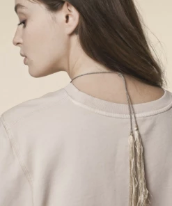 Ilado MATERNITY & PARENTS ACAPULCO Maternity Necklace Silver - Bronze Cord