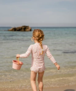 Little Dutch Bathsuit Long Sleeves Ruffles Summer Flowers