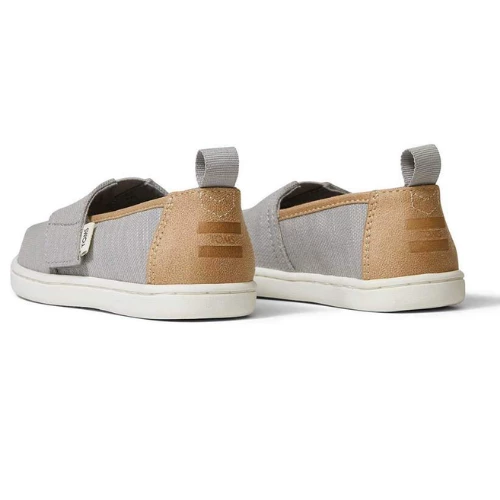 Toms Tiny Alpargata Woven Grey