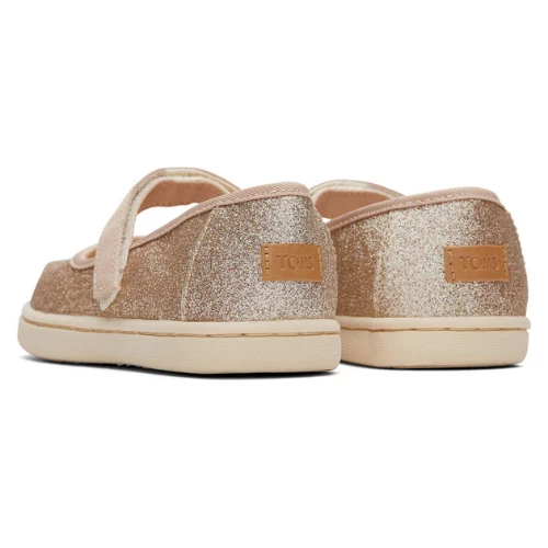 Toms NEW IN Tiny Mary Jane Champagne