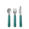 Children's Cutlery Mepal Mio 3-piece Set - Deep Turquoise
