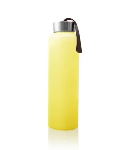 Everyday Baby Glass Water Bottle 400ml - Silicone Coated