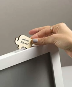 Pearhead Little Wishes Signature Baby Shower Guestbook Sign Frame