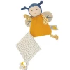 Doudou Et Compagnie POLLEN THE BEE BIO - PACIFIER HOLDER