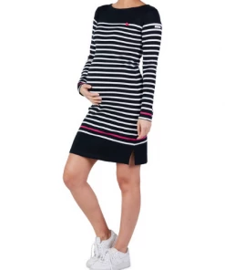 Cache Coeur Striped Dress - Sailor - Navy