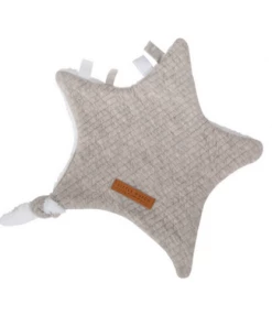 Little Dutch Cuddle Cloth Star - Pure Grey Soft Toys & Comforters