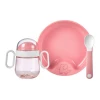 Baby Dinnerware Mepal Mio 3-piece Set - Deep Pink EAT
