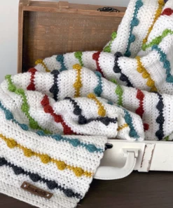 Luna E Stelle CARE Polka Dot Blanket