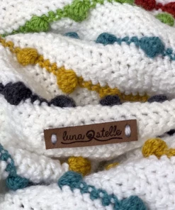 Luna E Stelle CARE Polka Dot Blanket