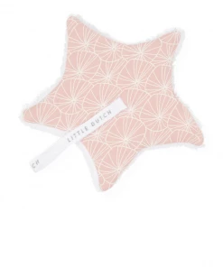 Little Dutch Baby Essentials Pacifier Cloth - Lily Leaves - Pink