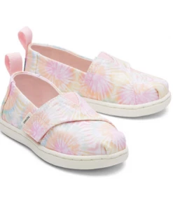 Toms Tiny Alpargata Tie Dye Pink NEW IN