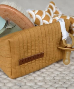 Little Dutch ON THE MOVE Toiletry Bag - Pure Ochre