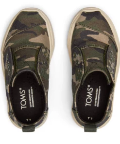 Toms Khaki Camo Cordones Sneaker