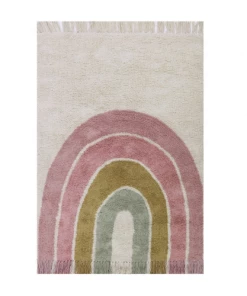 Little Dutch HOME Rug Rainbow - Pink - 130 X 90 Cm