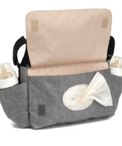Babymel ON THE MOVE Stroller Organiser Eco Grey